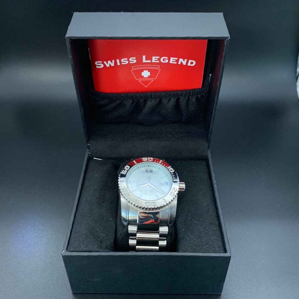 LNIB Swiss Legend Commander Men's Watch